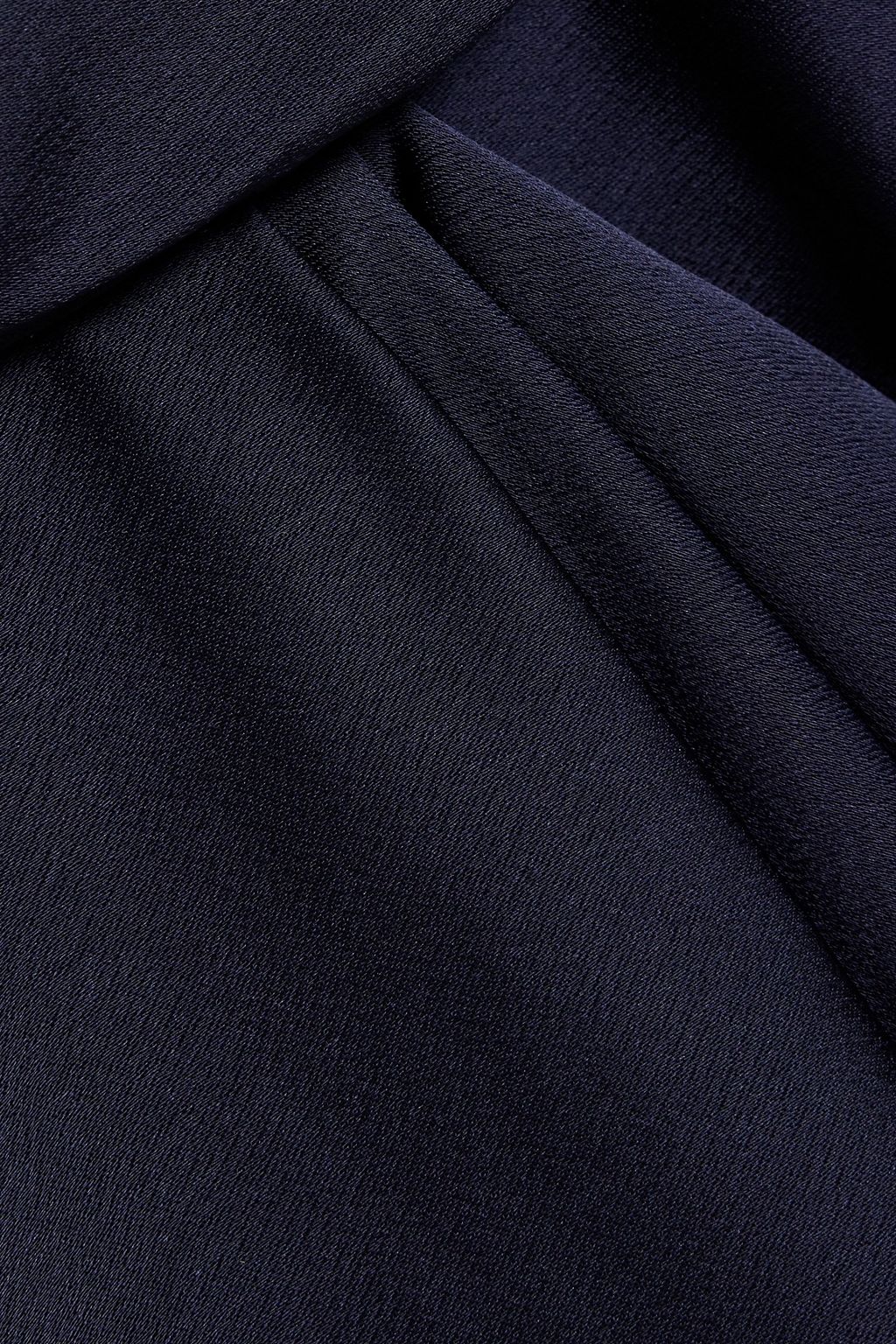 SIMKHAI Talit draped satin-crepe mini dress