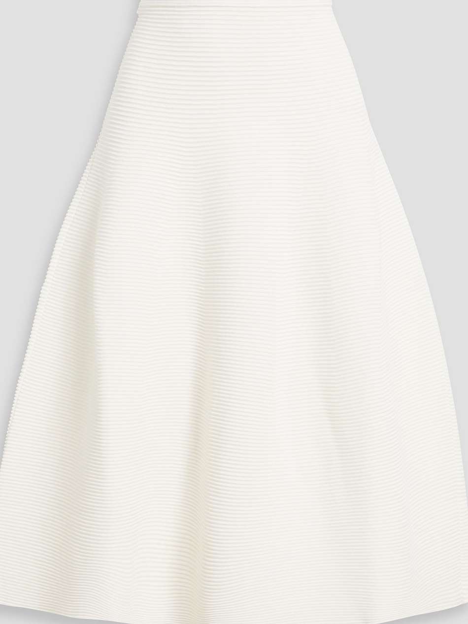 jennifer ribbed-knit midi skirt