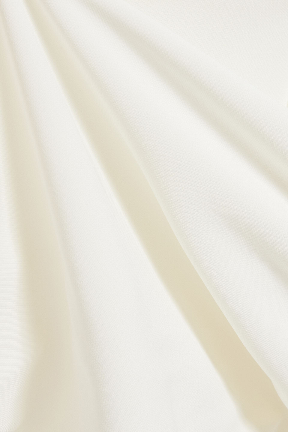 Simkhai Daton Draped Jersey Top In Ivory