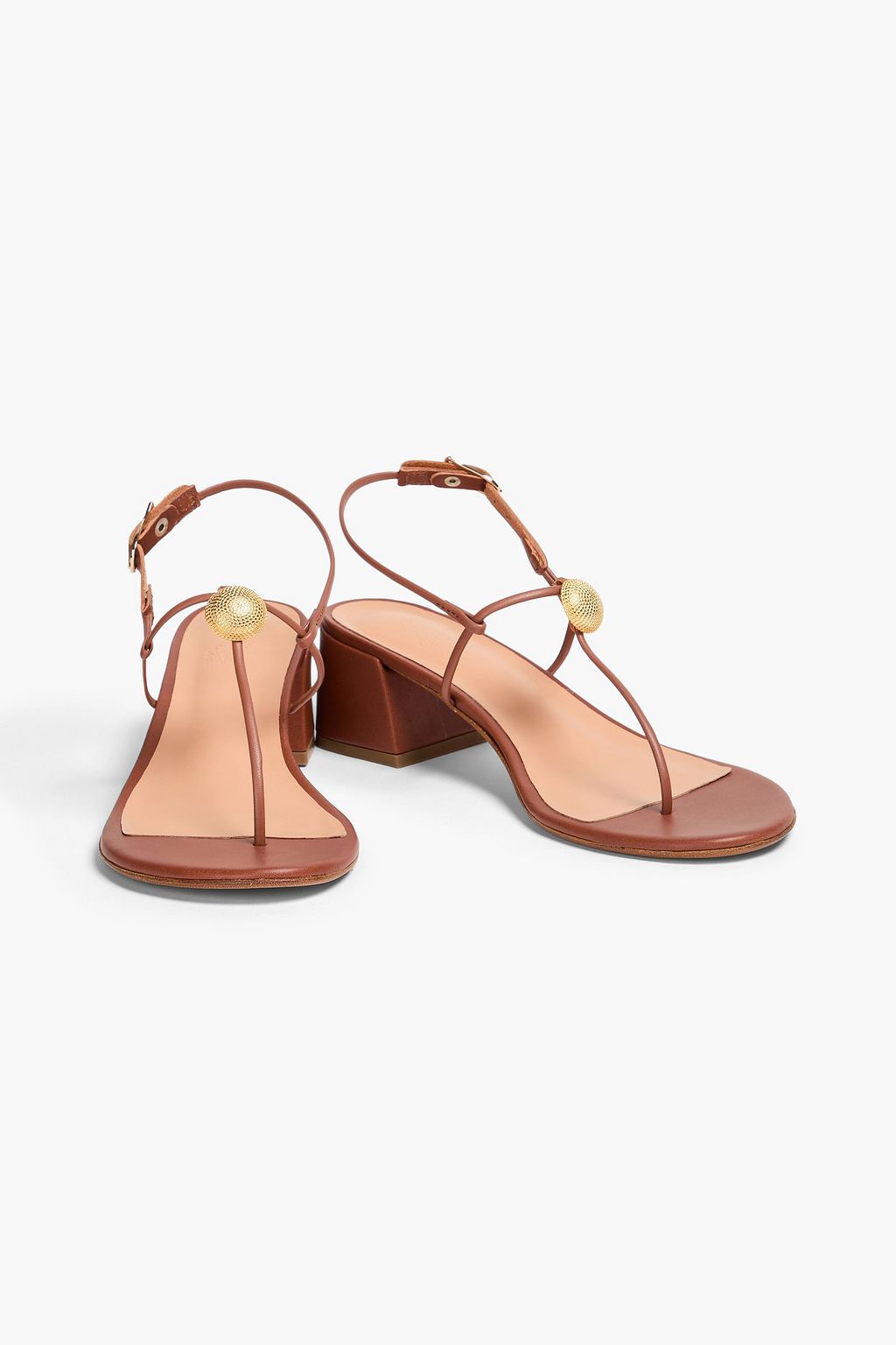 ANCIENT GREEK SANDALS Mistida embellished slingback sandals