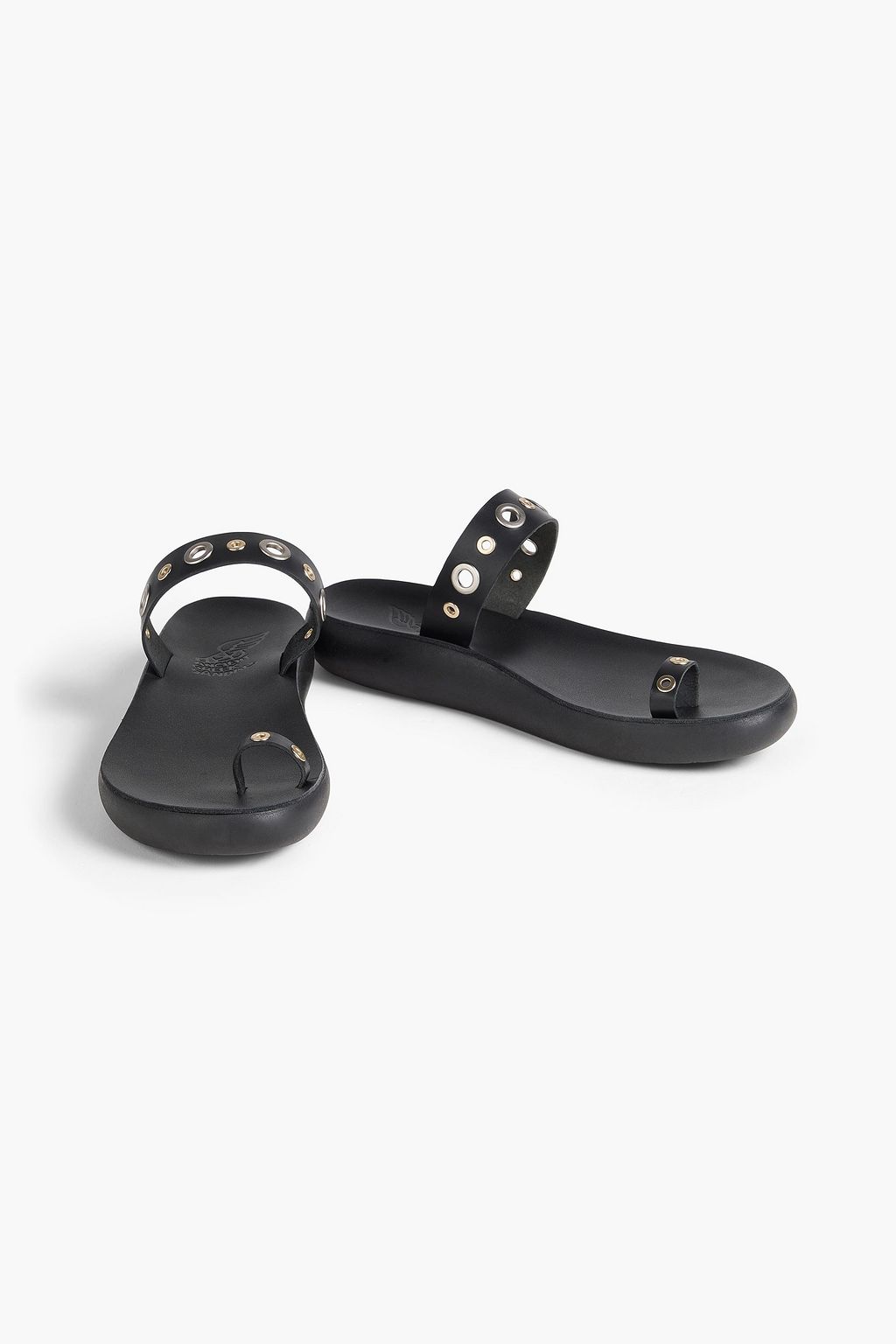 ANCIENT GREEK SANDALS Thalia レザー サンダル アイレット付き