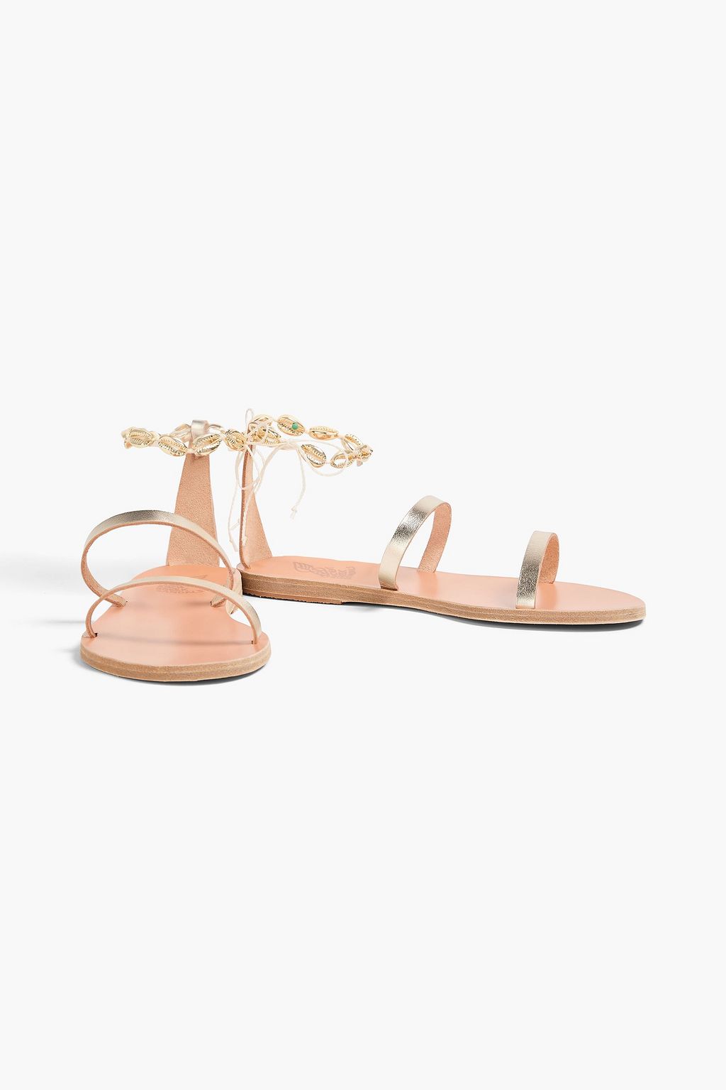 ANCIENT GREEK SANDALS Smirni レザー サンダル メタリック