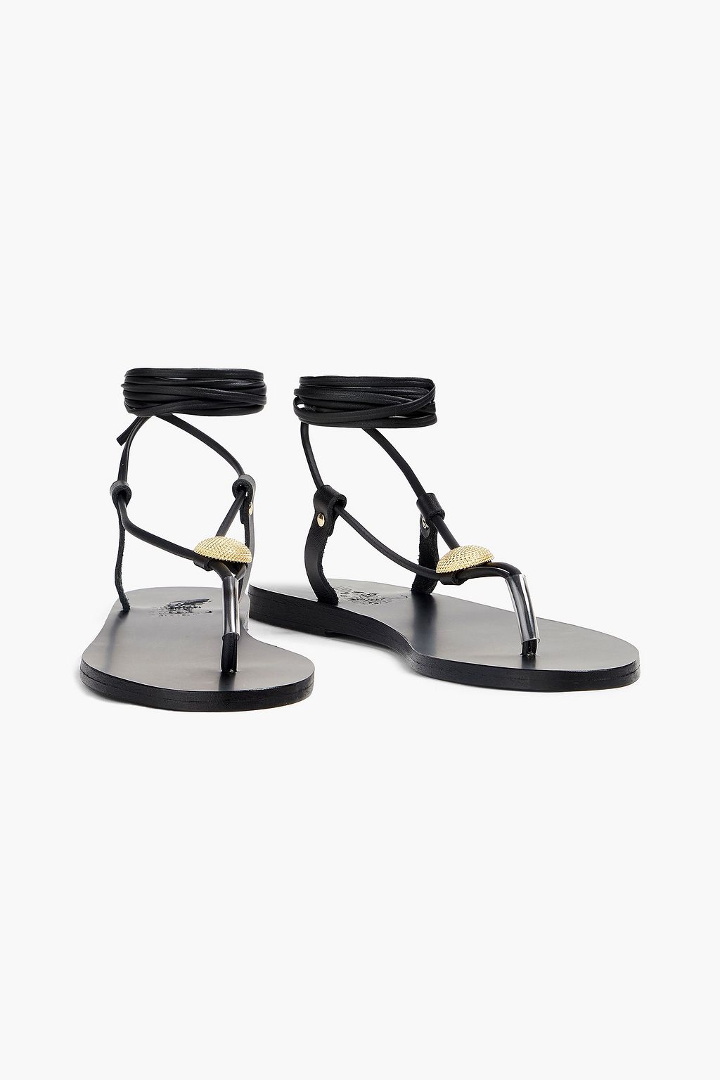 ANCIENT GREEK SANDALS صندل بيرسيفون بتصميم مزركش