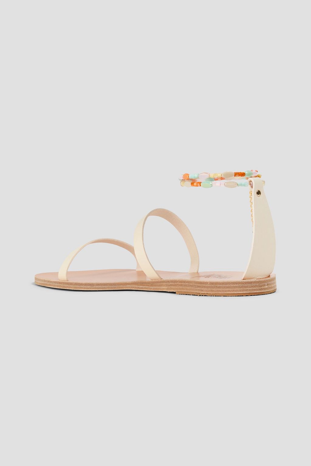 ANCIENT GREEK SANDALS Smirni embellished leather sandals