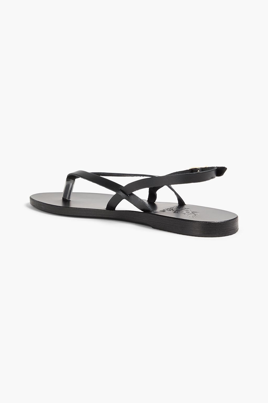 ANCIENT GREEK SANDALS صندل من الجلد الاصطناعي مزود بحزام خلفي