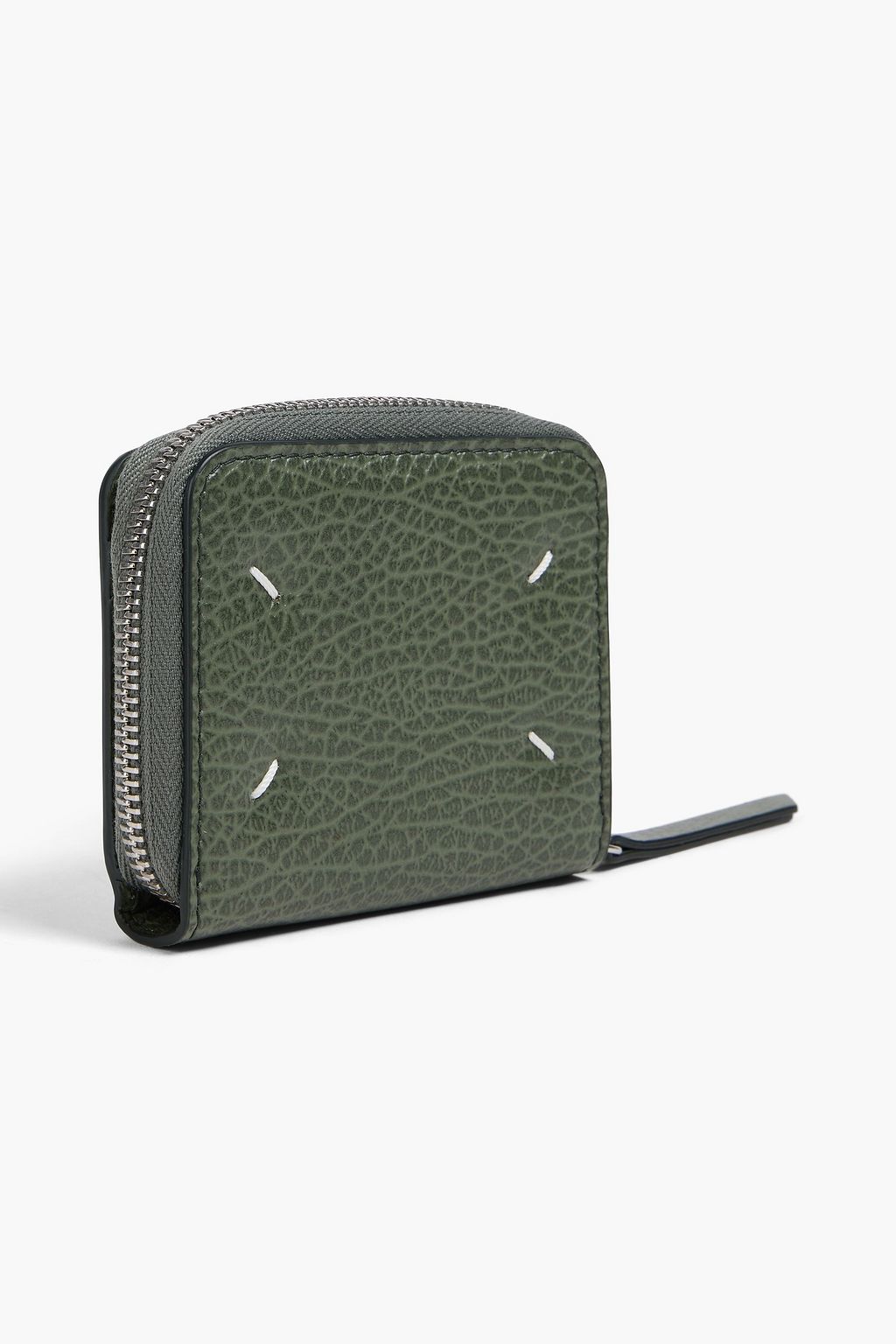 MAISON MARGIELA Pebbled-leather wallet
