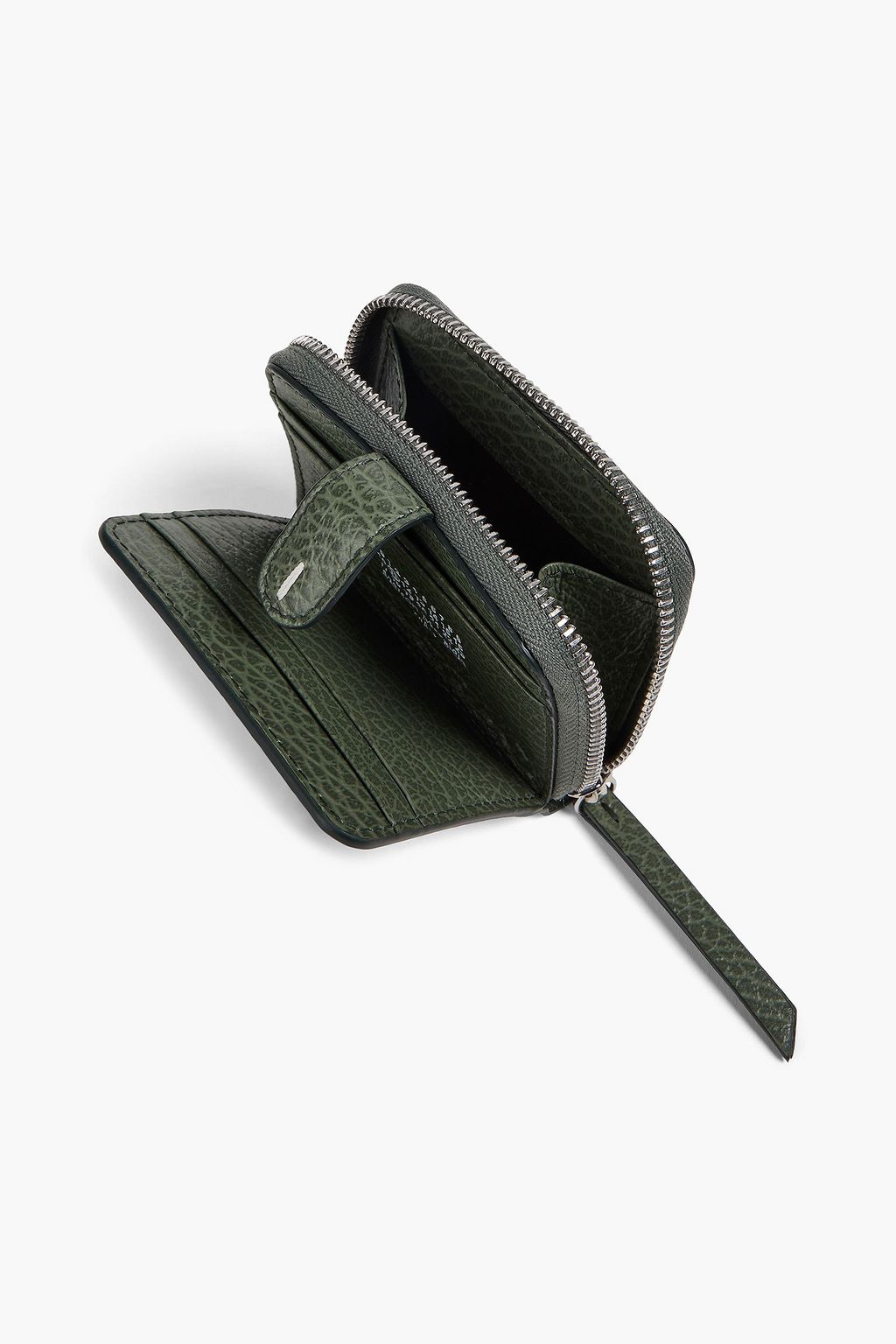 MAISON MARGIELA Pebbled-leather wallet