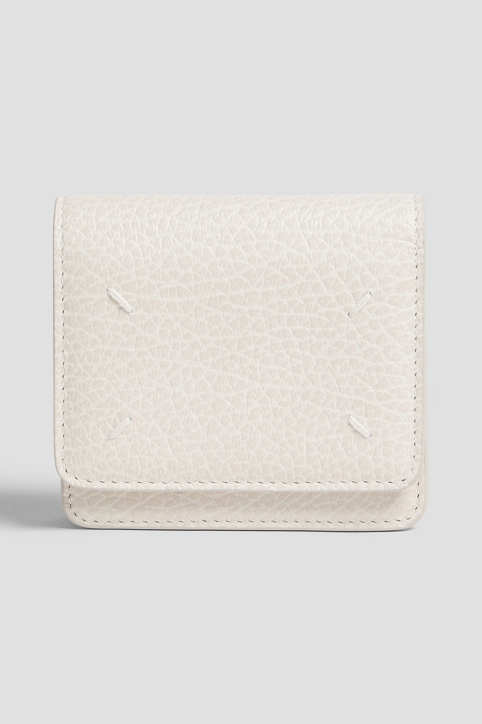 Pebbled-leather wallet