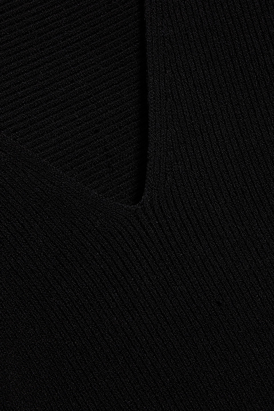Simkhai Montana Stretch-knit Sweater In Black