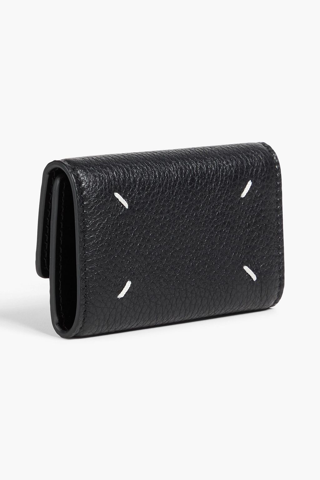 MAISON MARGIELA Pebbled-leather keychain