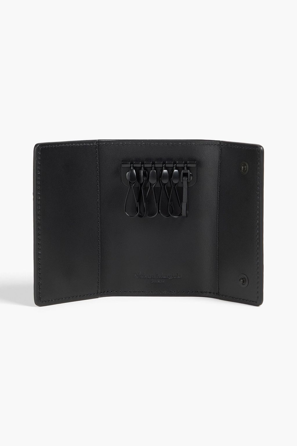 MAISON MARGIELA Pebbled-leather keychain