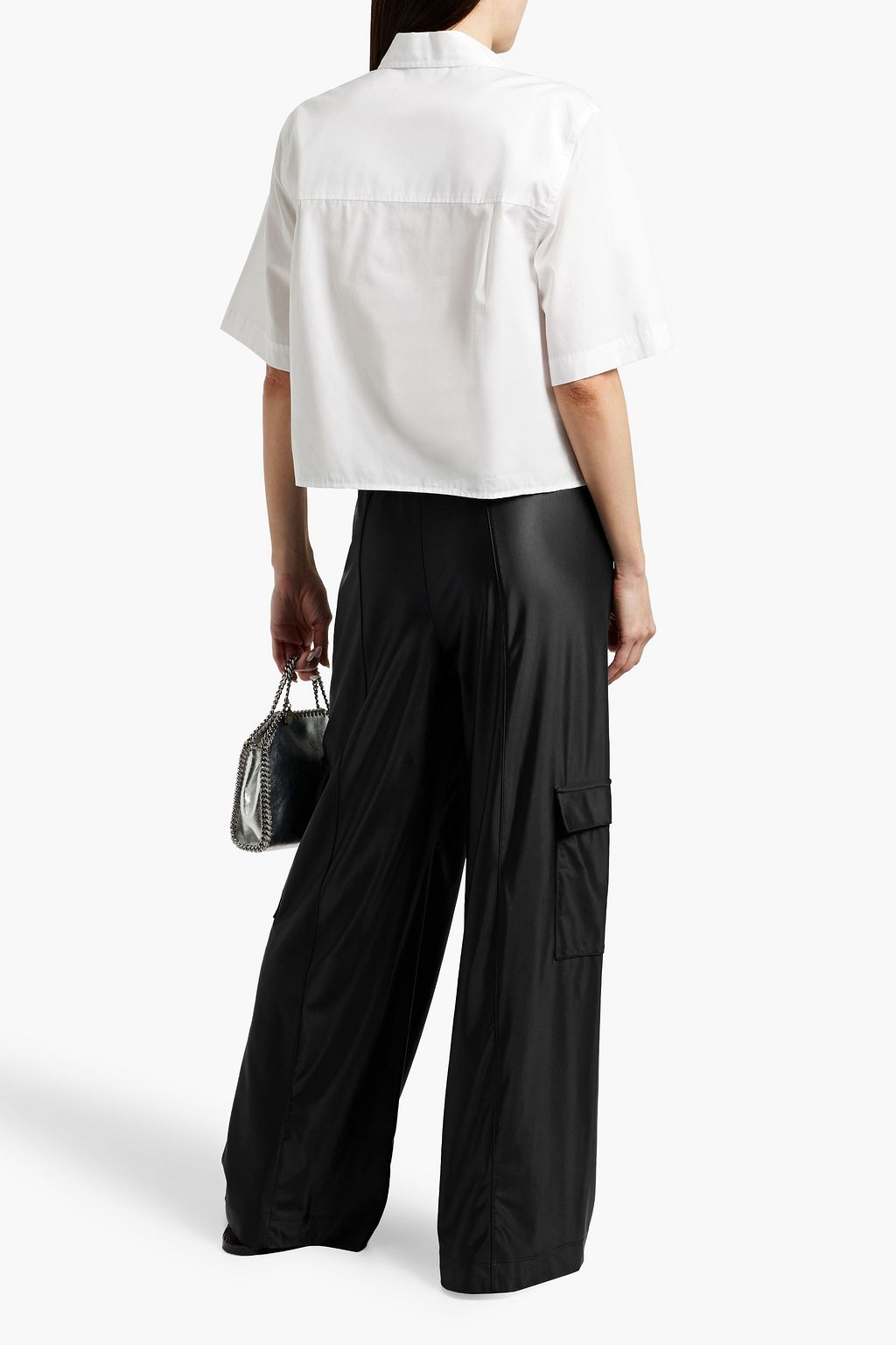 MAX MARA Stretch-jersey wide-leg pants