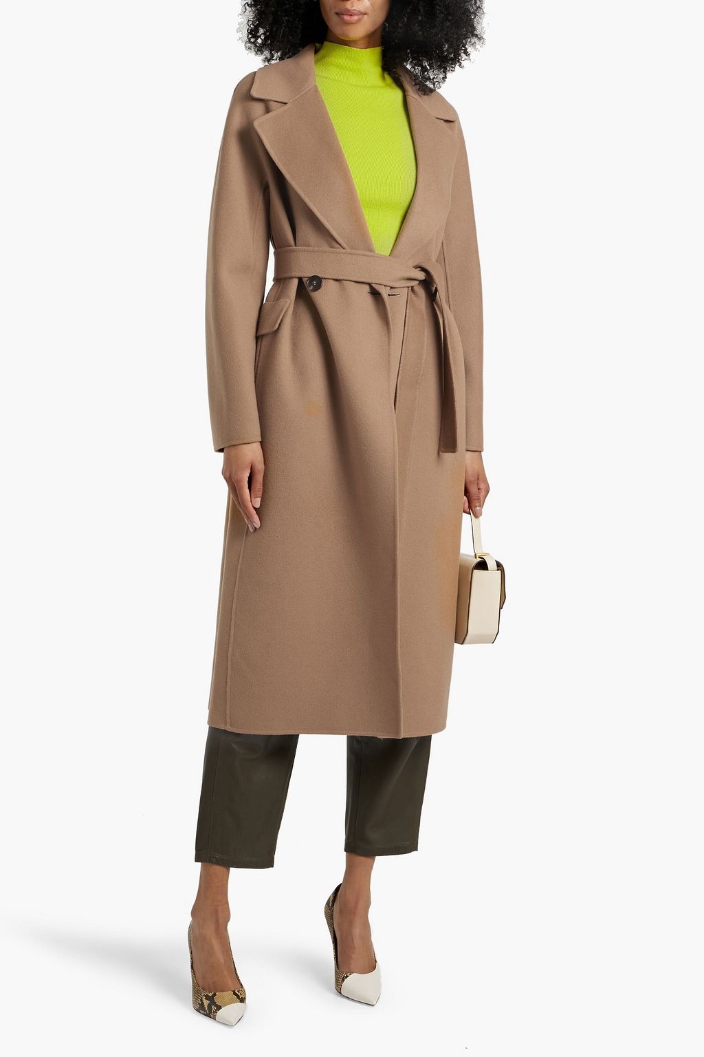 'S MAX MARA Zenith double-breasted wool-felt coat