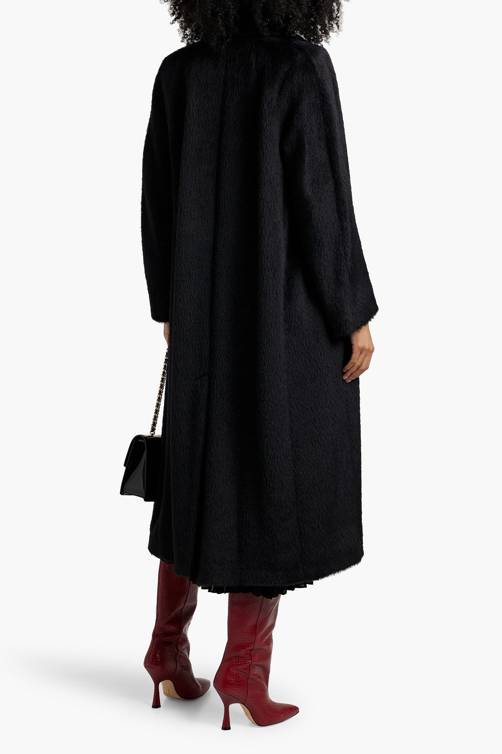 'S MAX MARA Borbone alpaca, wool and cashmere-blend coat