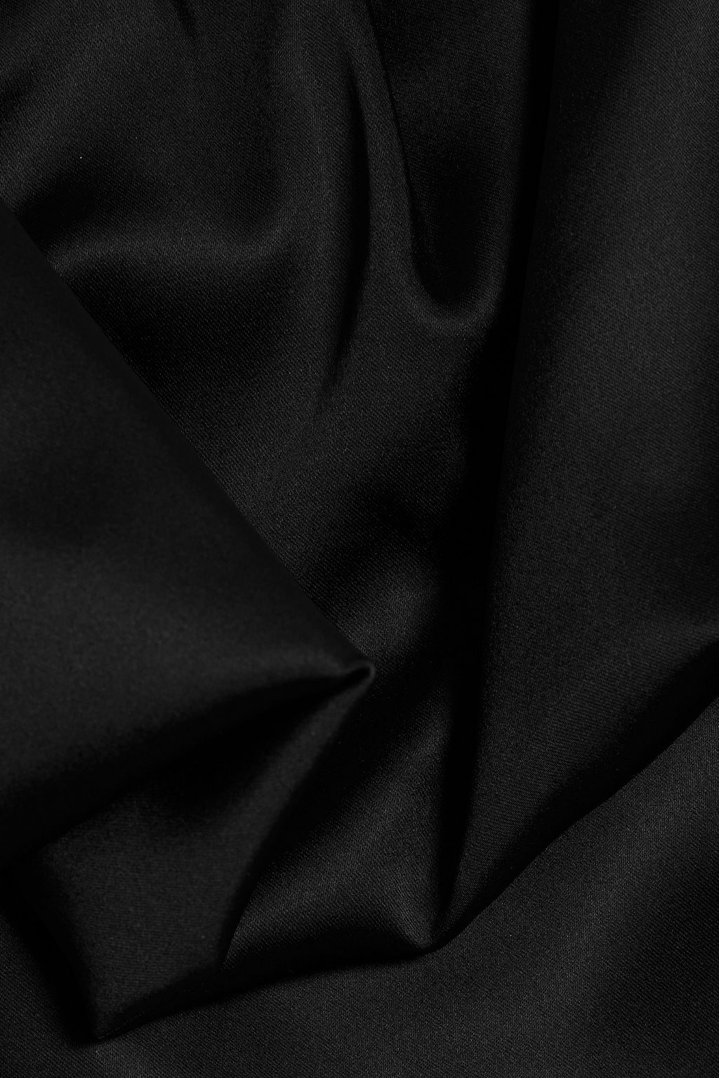 SIMKHAI Dorina cold-shoulder ruffled taffeta maxi dress