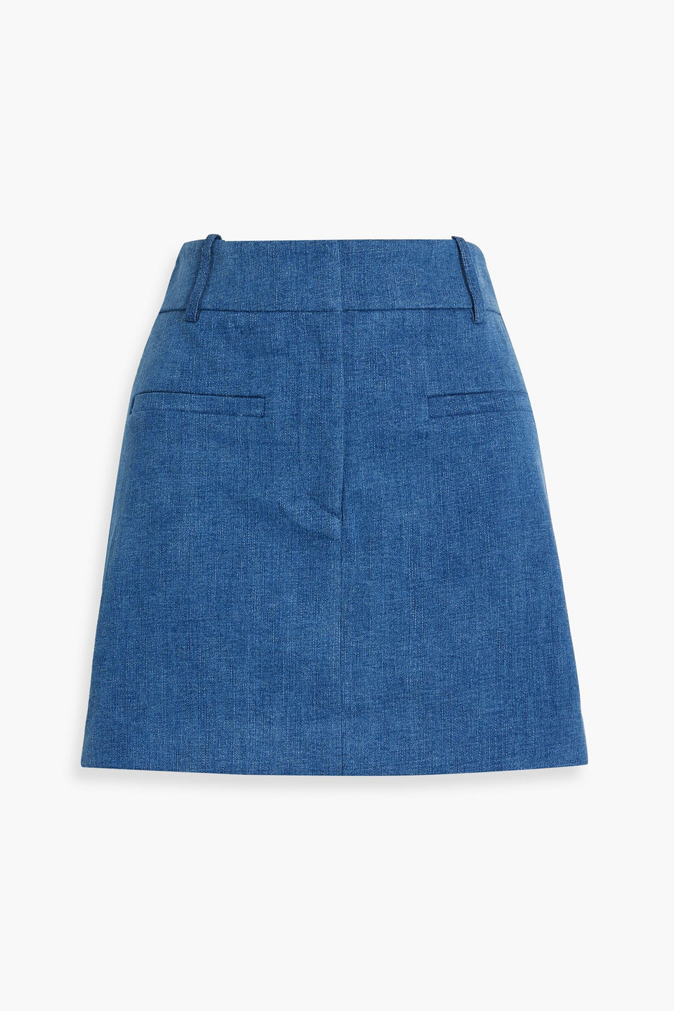Veronica Beard Elara Denim Mini Skirt