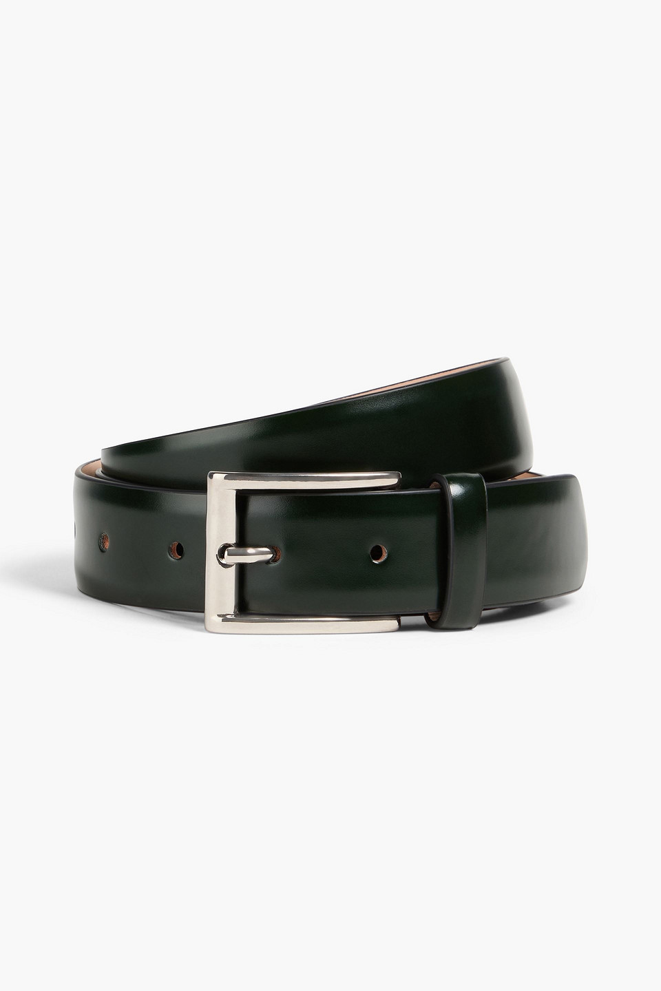 Maison Margiela Glossed-leather Belt