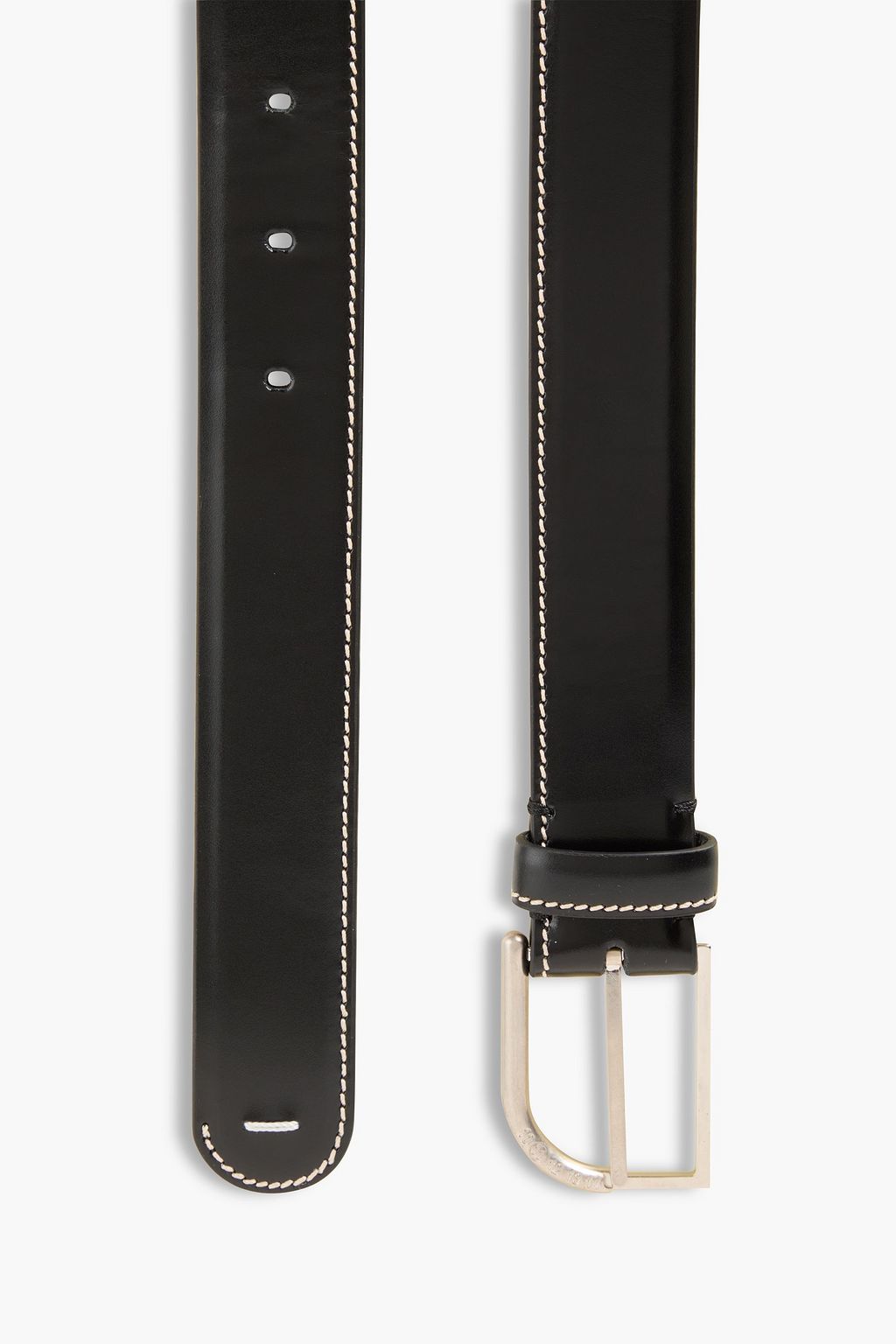 MAISON MARGIELA Glossed-leather belt