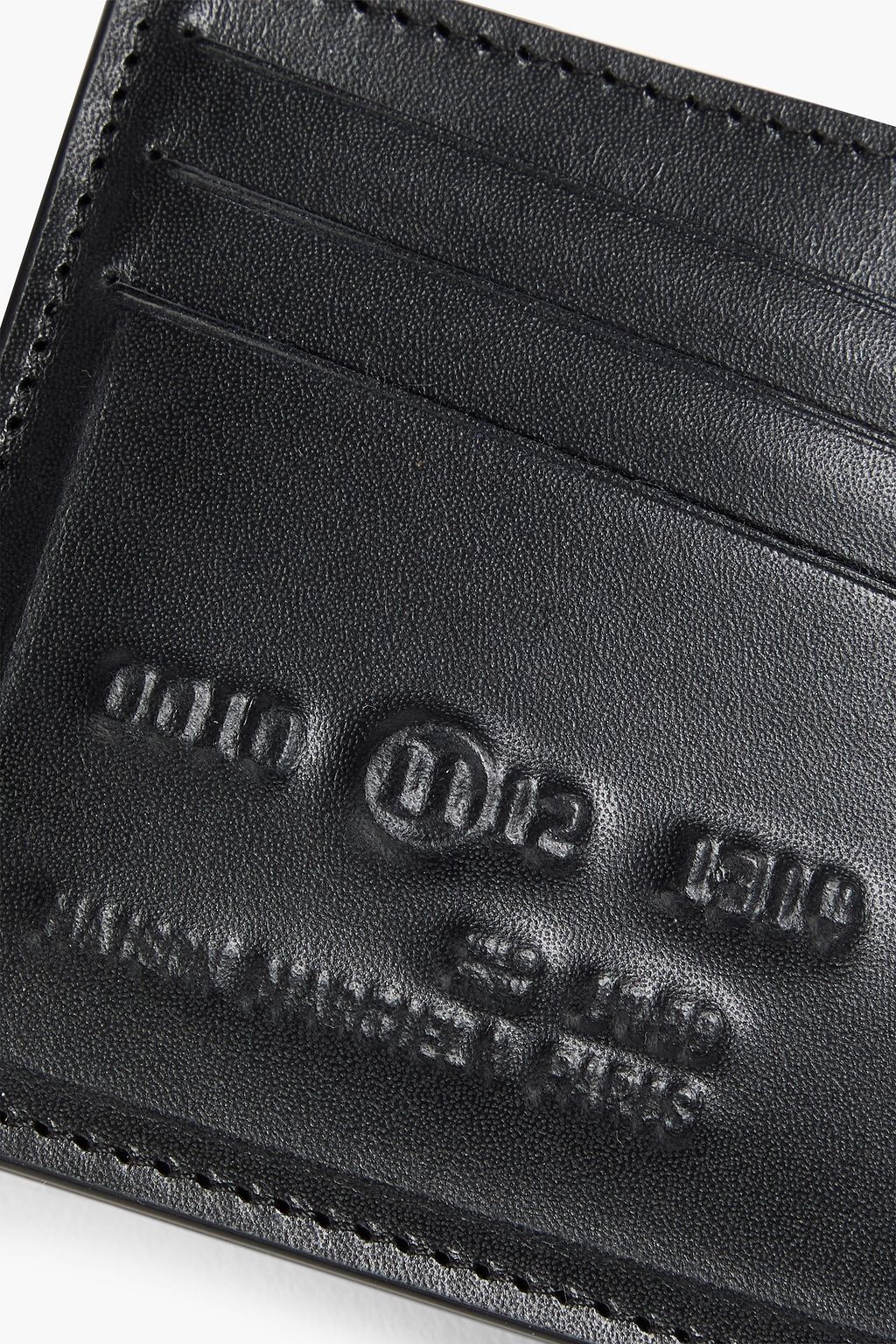 MAISON MARGIELA Embossed leather cardholder