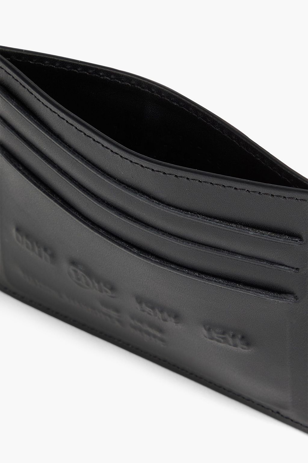 MAISON MARGIELA Embossed leather cardholder