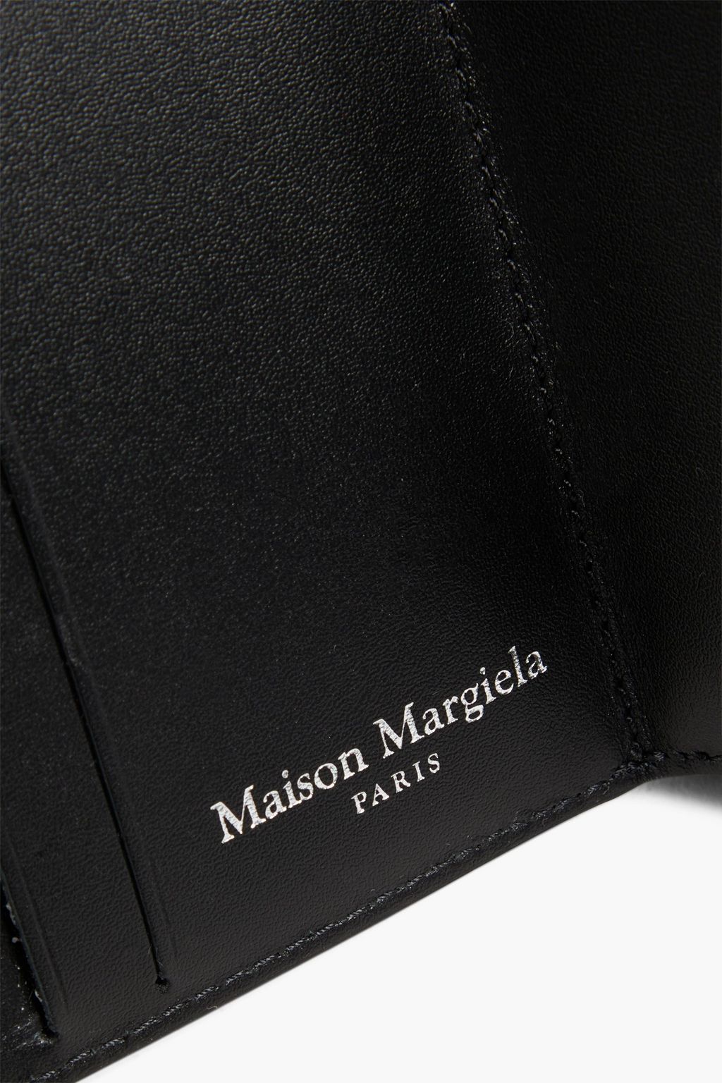 MAISON MARGIELA 페블 가죽 지갑