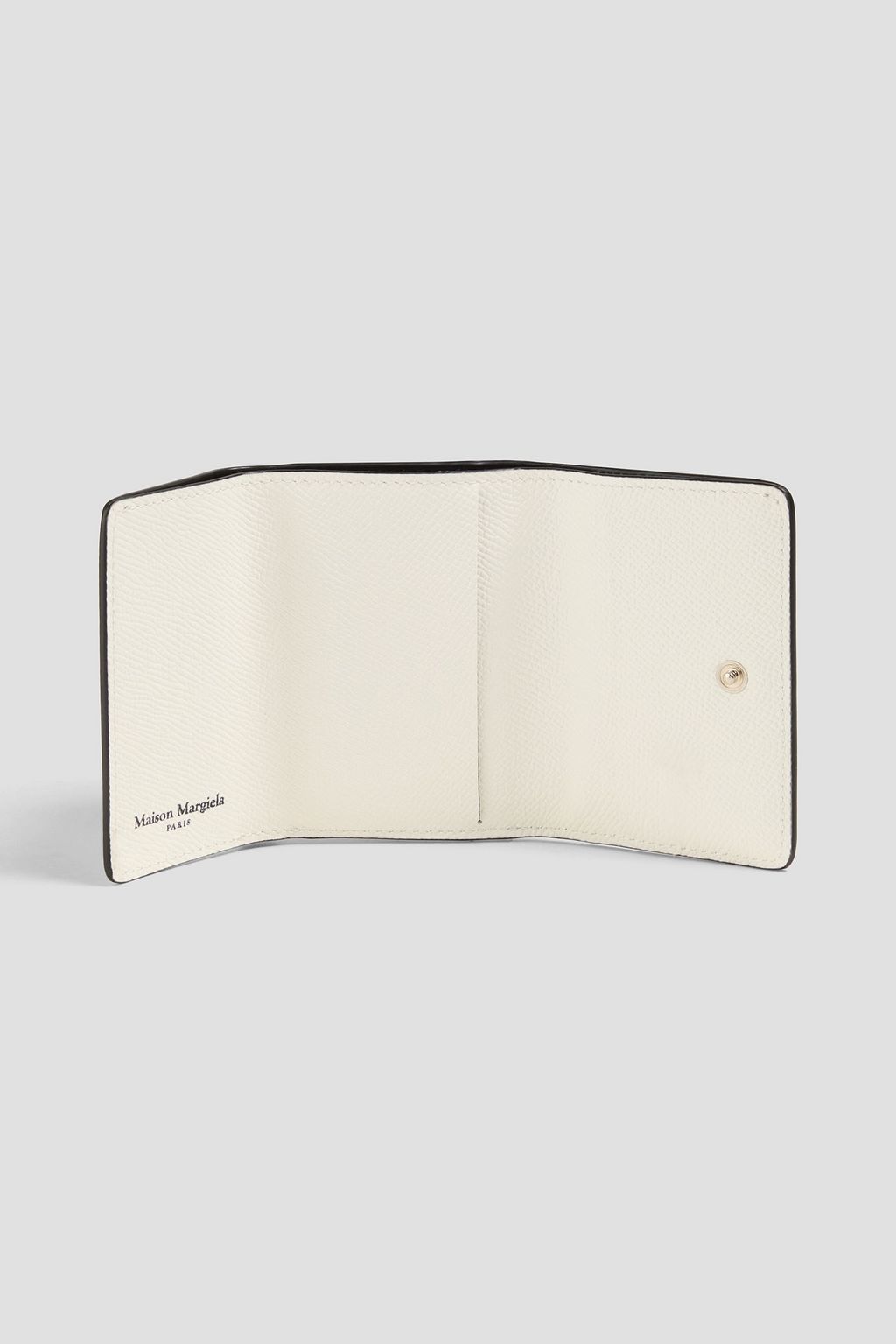 MAISON MARGIELA 투톤 텍스처드 가죽 지갑