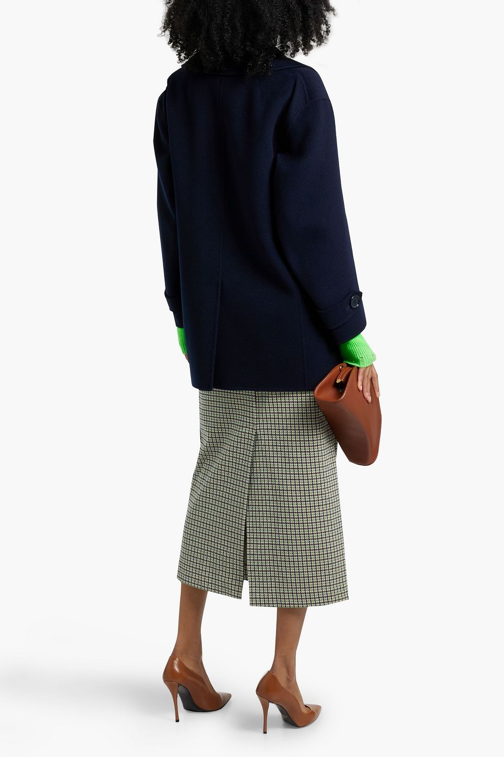 'S MAX MARA Oceania double-breasted wool-felt coat
