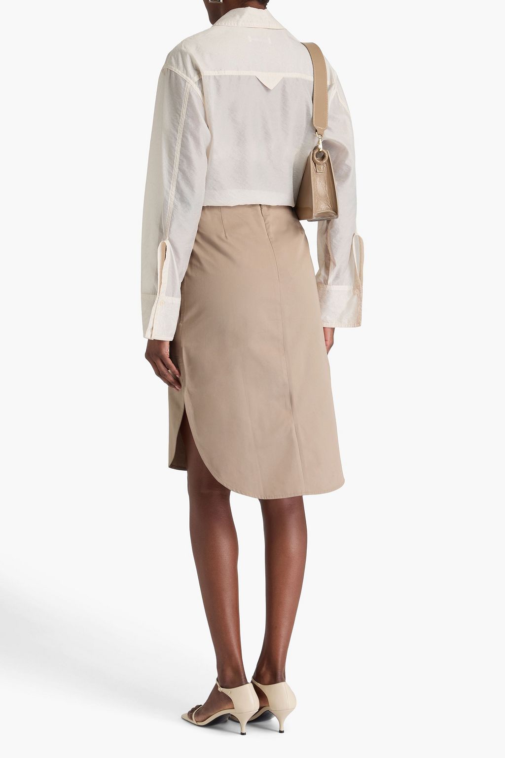 TOTEME Rock aus Baumwoll-Twill
