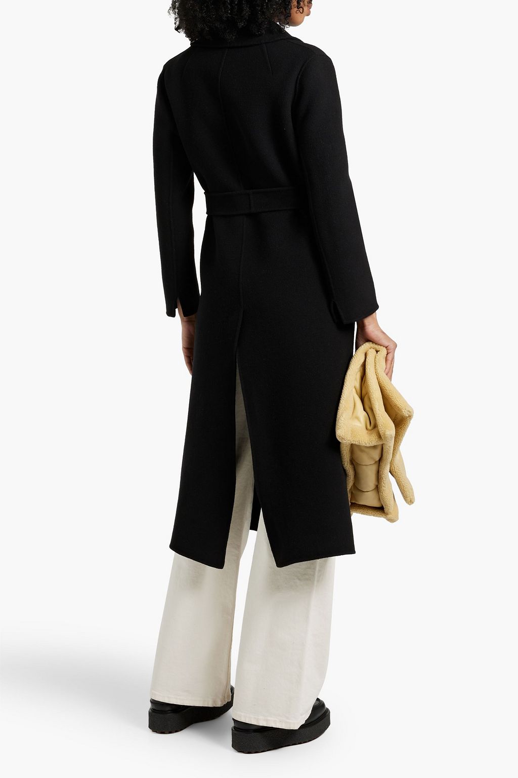 'S MAX MARA Poldo belted wool-felt coat