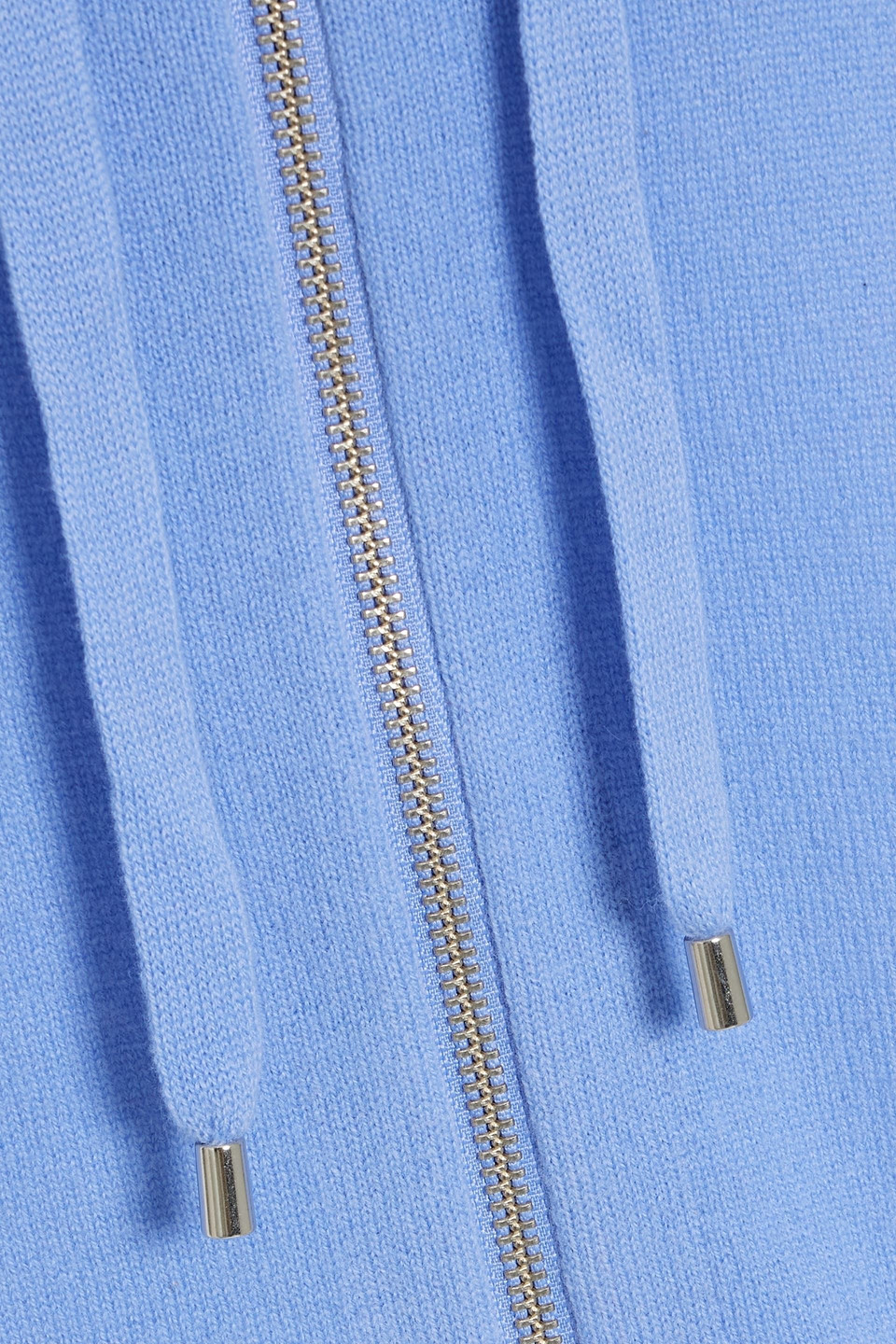 Veronica Beard Wool And Cashmere-blend Hooded Dickey In Blue