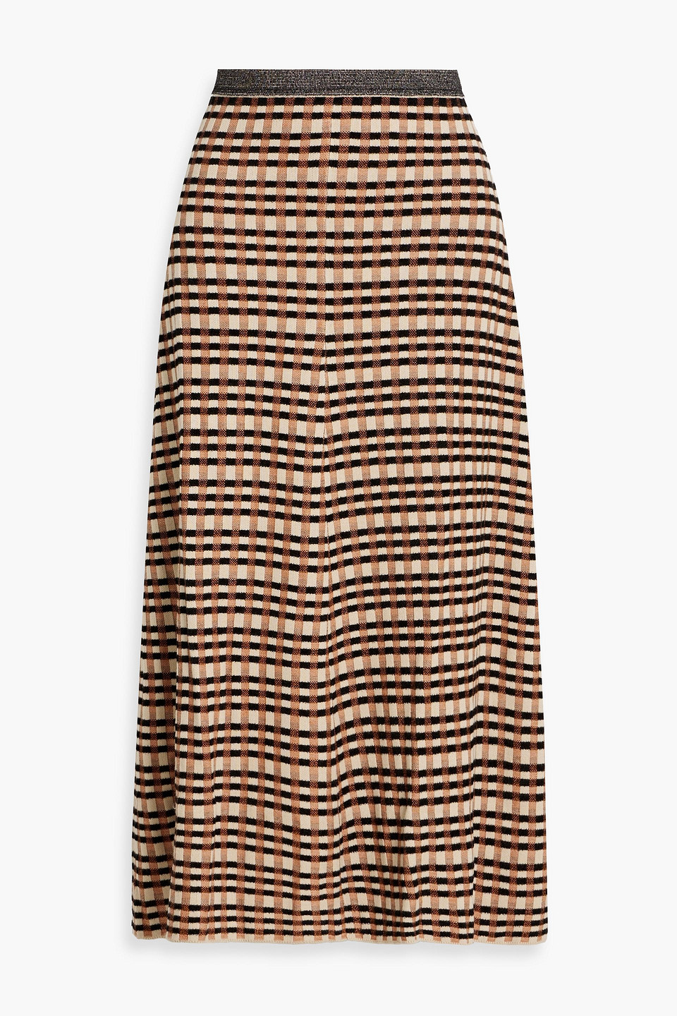Ulla Johnson Amal Jacquard-knit Midi Skirt