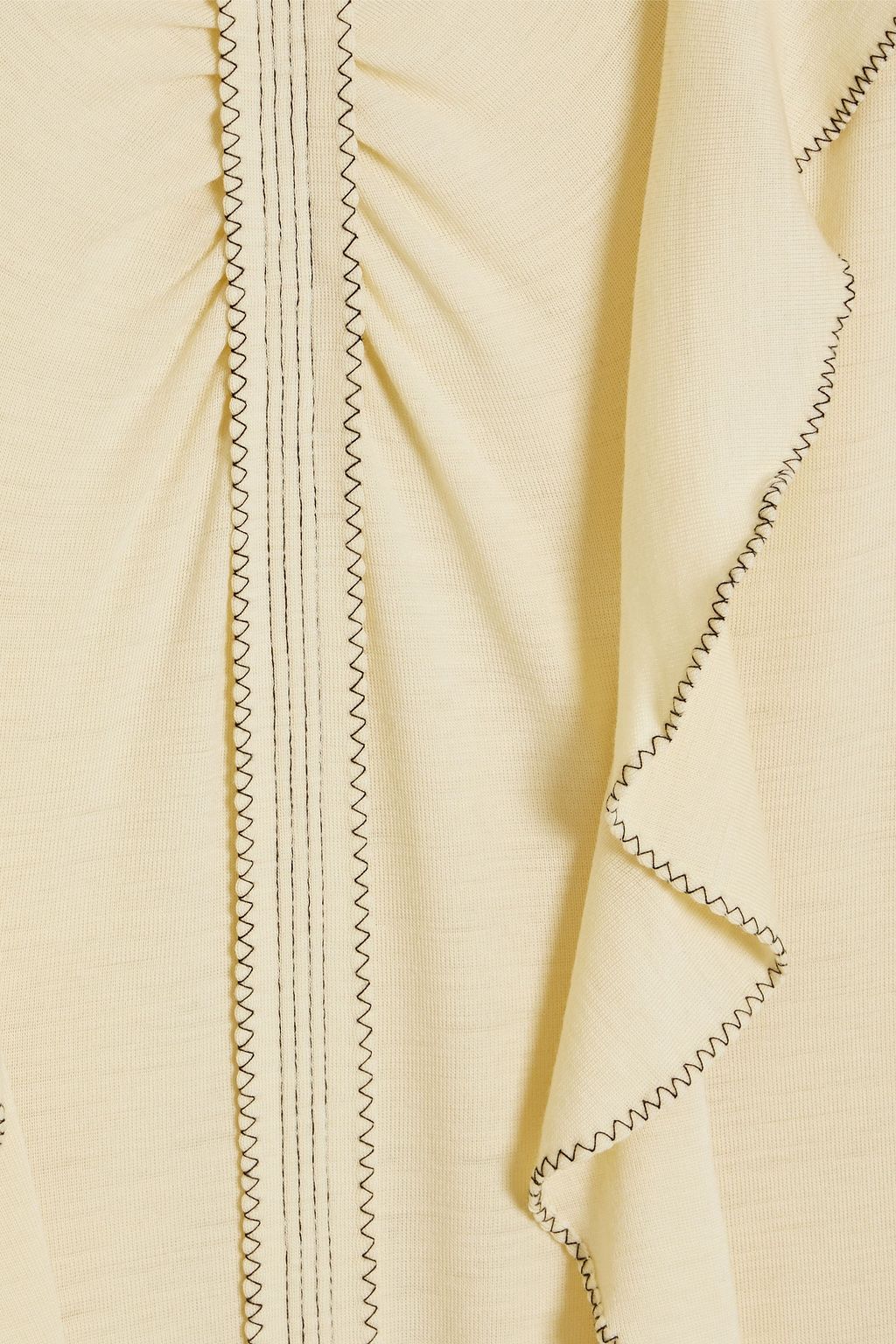 ULLA JOHNSON Analia ruffled wool maxi dress