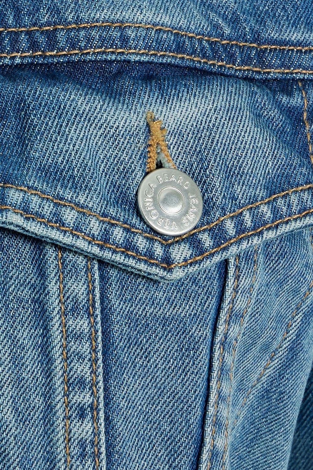 VERONICA BEARD Raina cropped denim jacket