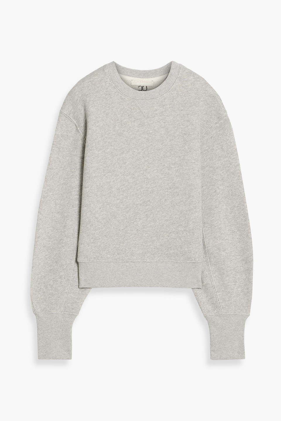 Lumi French cotton-terry sweatshirt