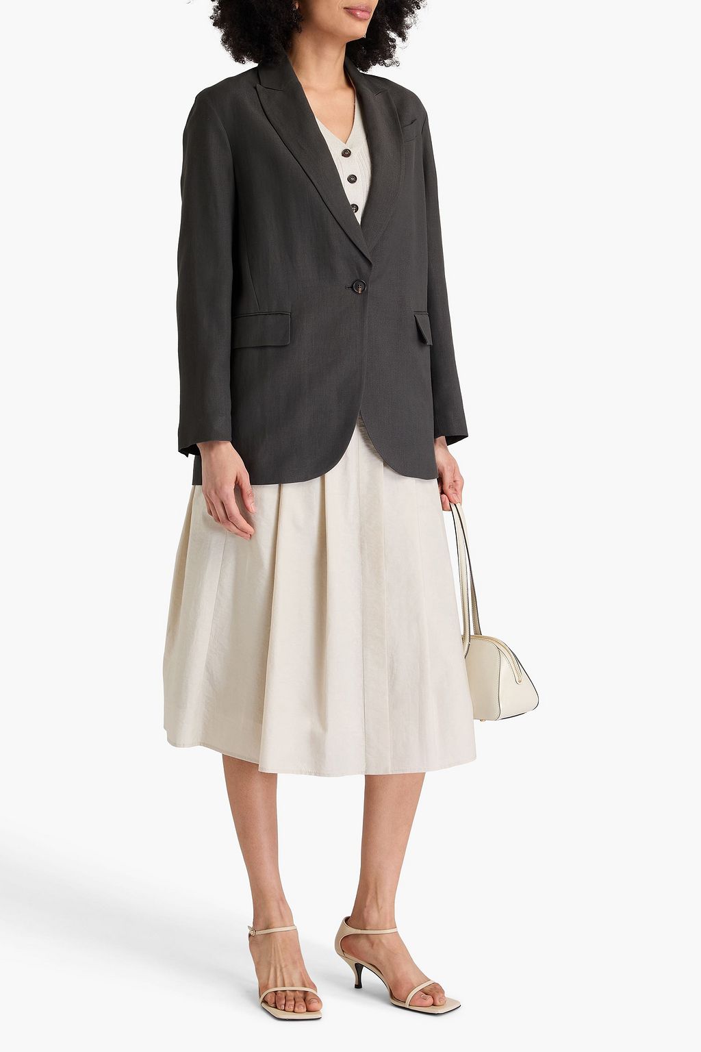BRUNELLO CUCINELLI Twill blazer