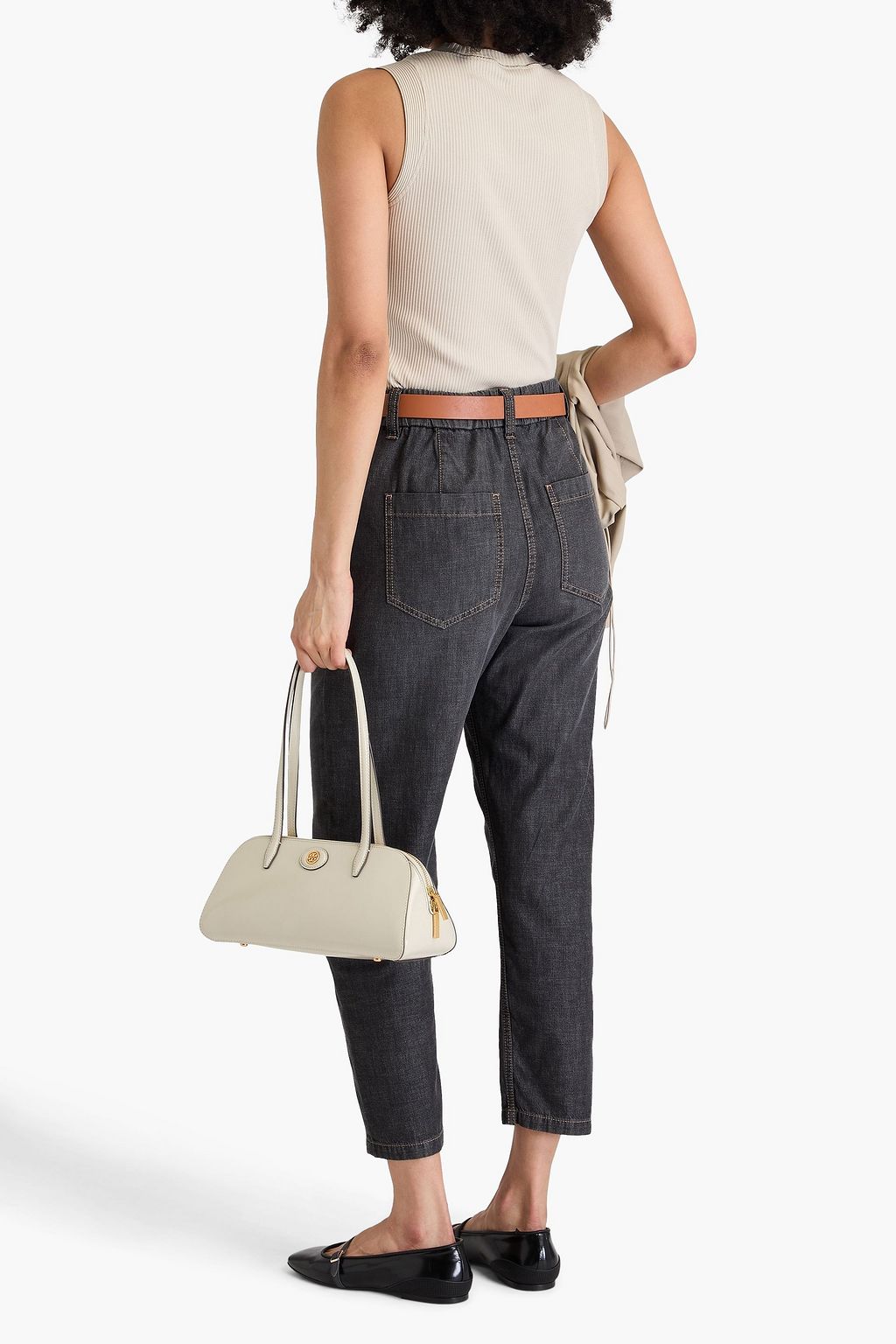 BRUNELLO CUCINELLI Cropped tapered jeans