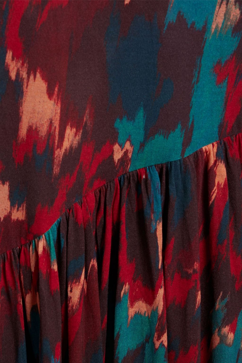 ULLA JOHNSON Fernanda printed Lyocell-jersey midi dress