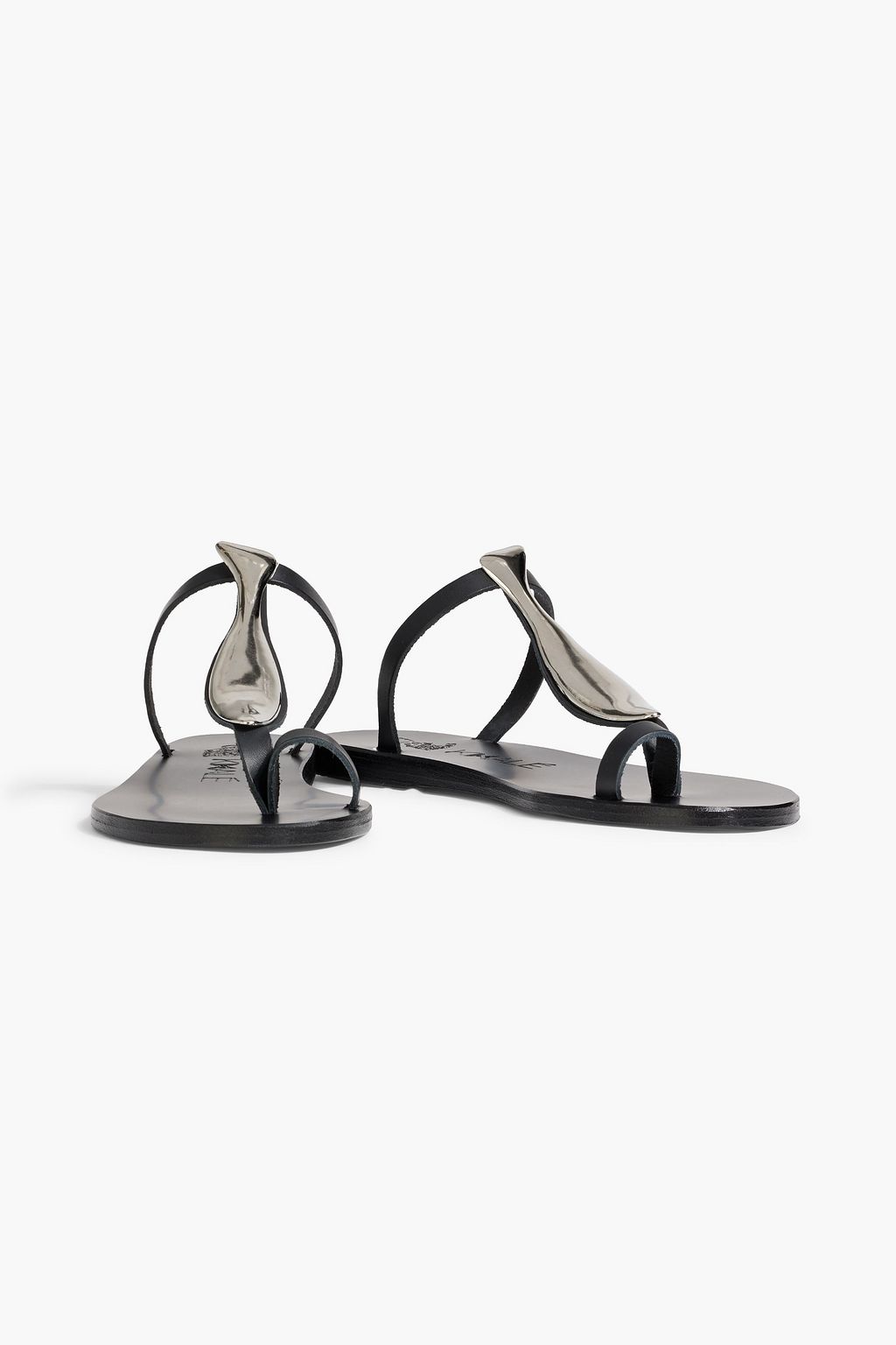 ANCIENT GREEK SANDALS + KIMALÉ Awa embellished leather sandals