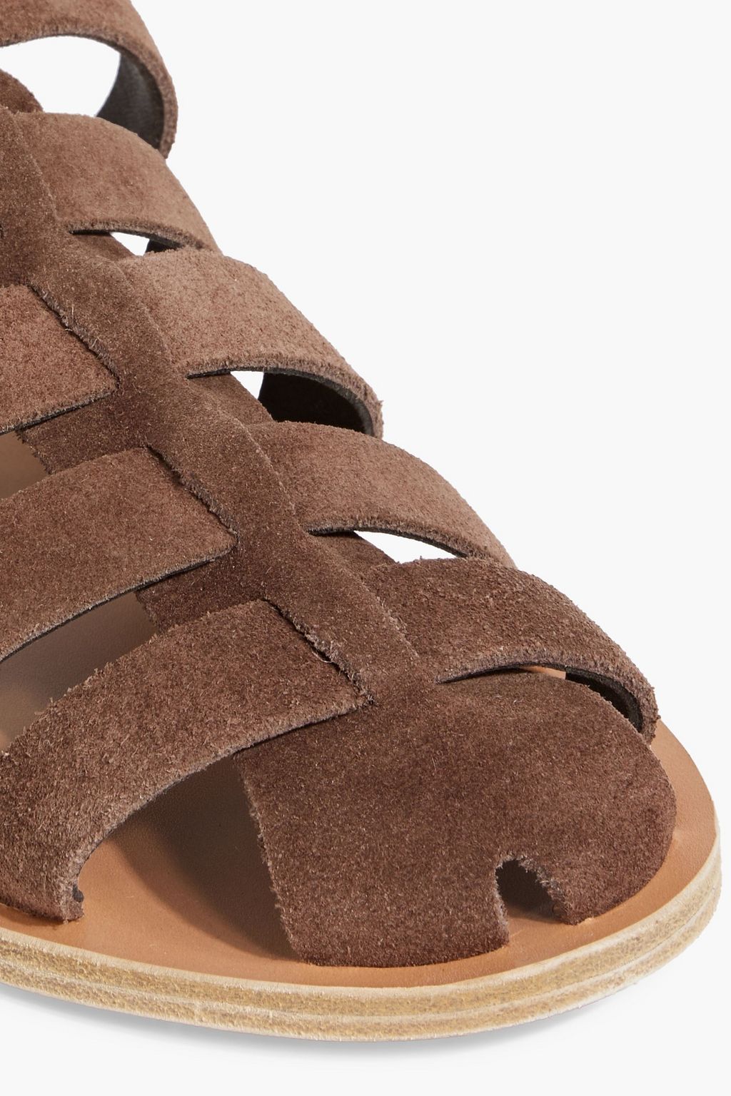 ANCIENT GREEK SANDALS Cosmia suede sandals