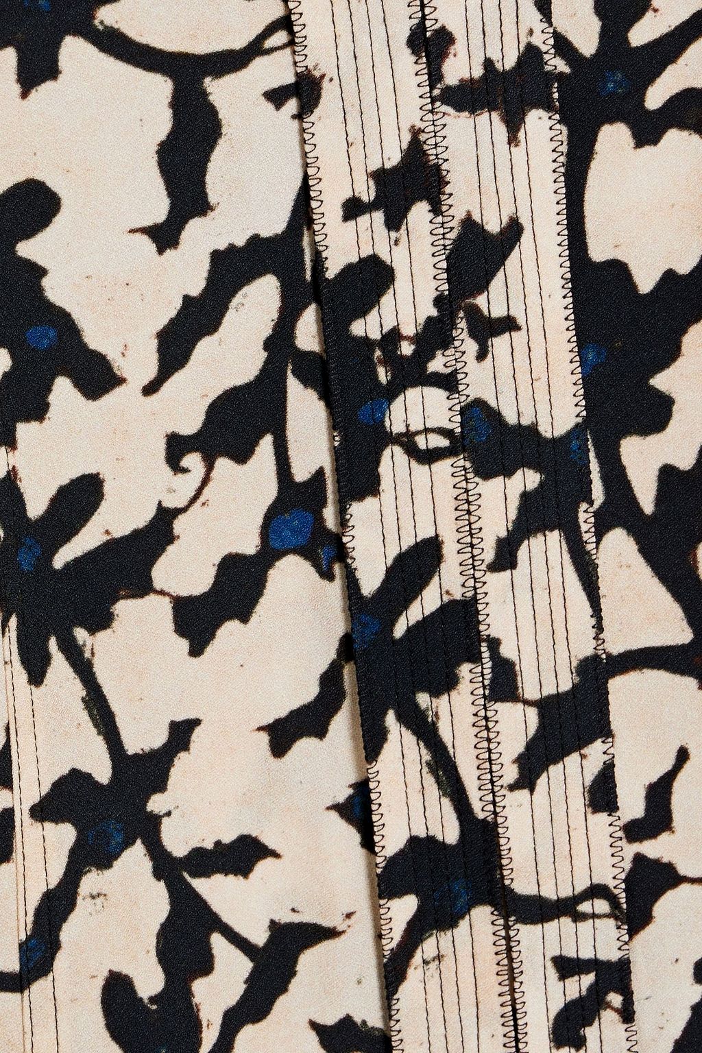 ULLA JOHNSON Safi printed crepe blouse