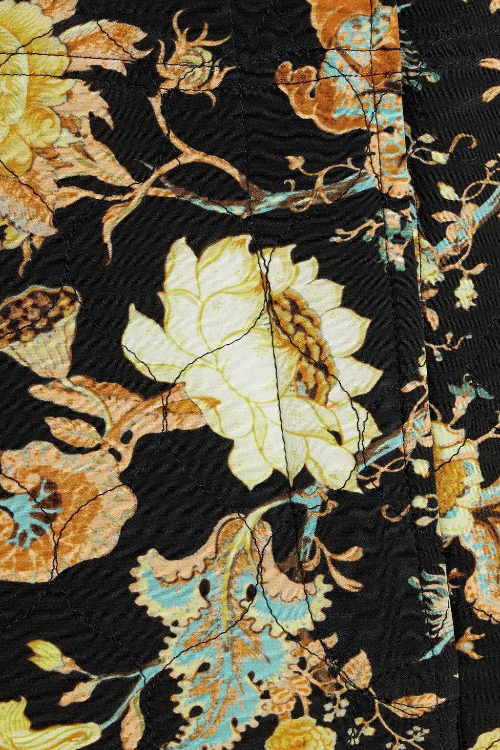 ULLA JOHNSON Cade silk shorts