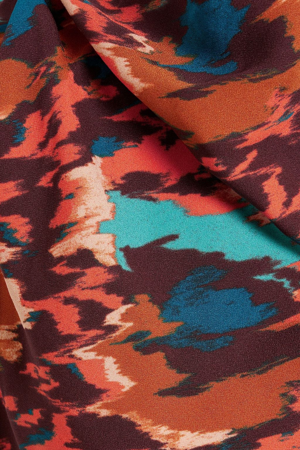 ULLA JOHNSON Cleo printed crepe top