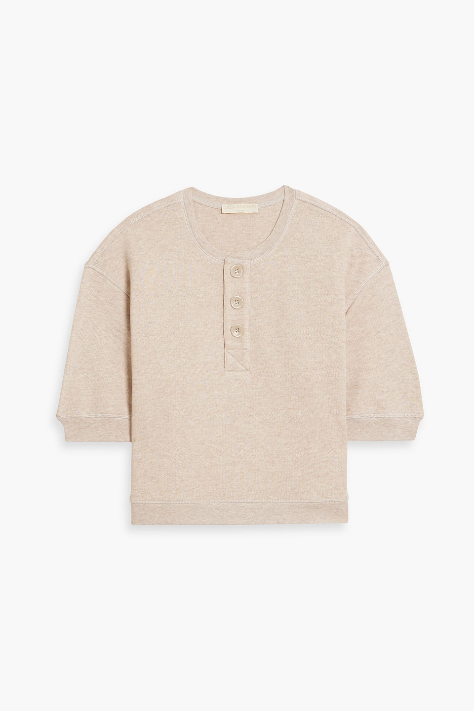 Ulla Johnson Blake French Cotton-blend Terry Top