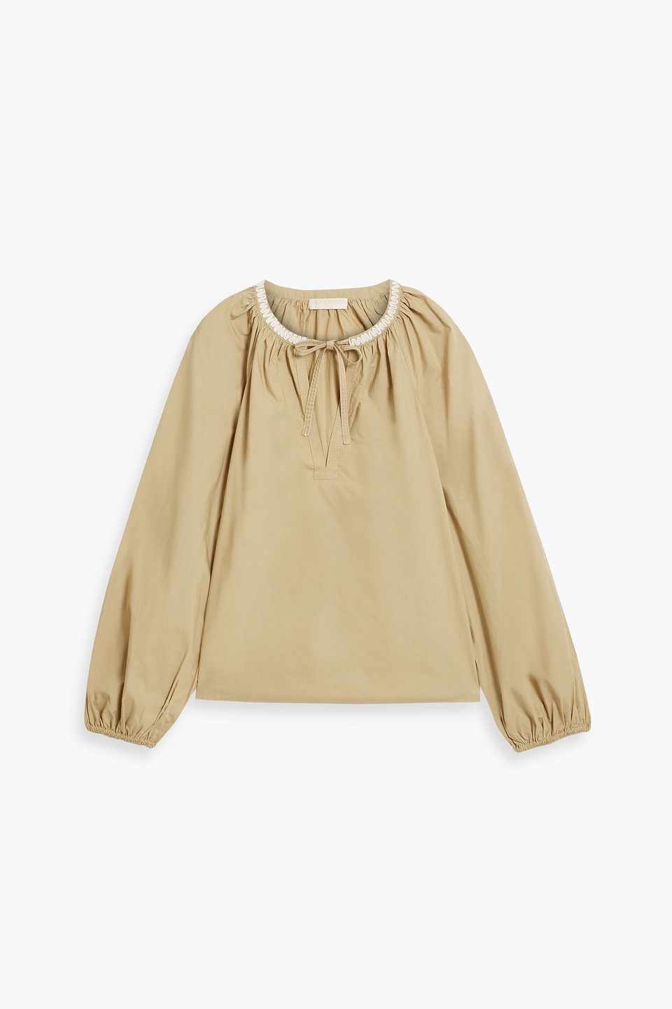 Ulla Johnson Agatha Cotton-poplin Blouse