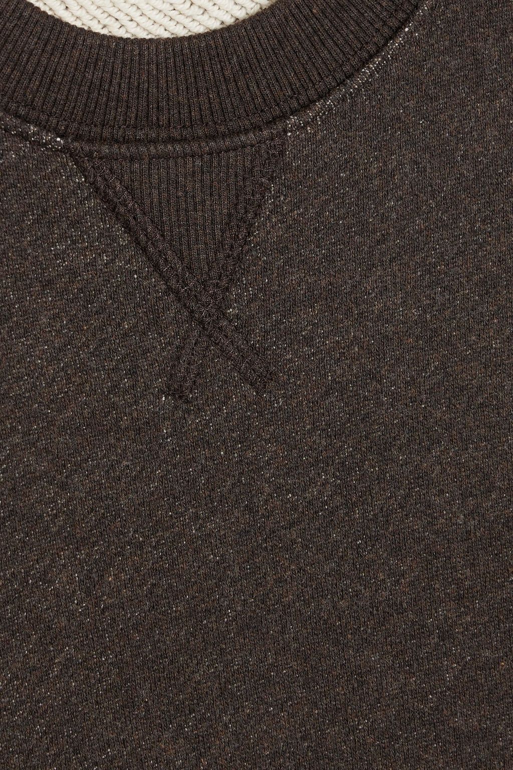ULLA JOHNSON Lumi French cotton-terry sweatshirt
