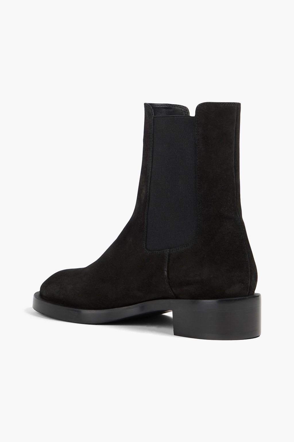 STUART WEITZMAN حذاء بوت تشيلسي "لينورا" من الجلد السويدي