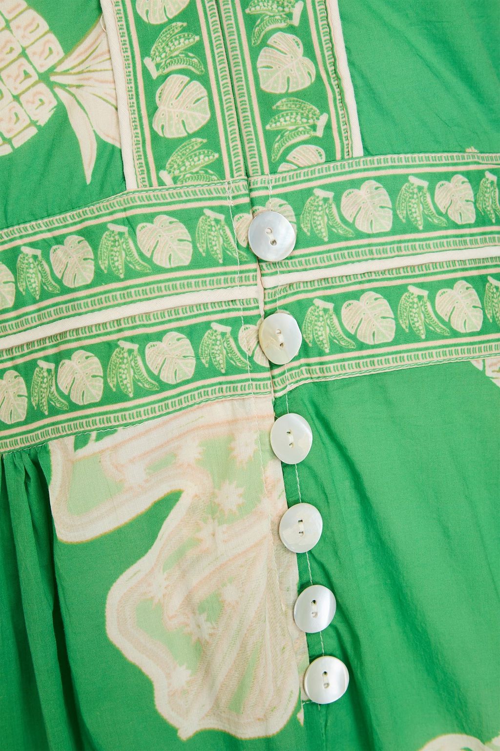 FARM RIO Bedruckter Jumpsuit aus Baumwollmusselin