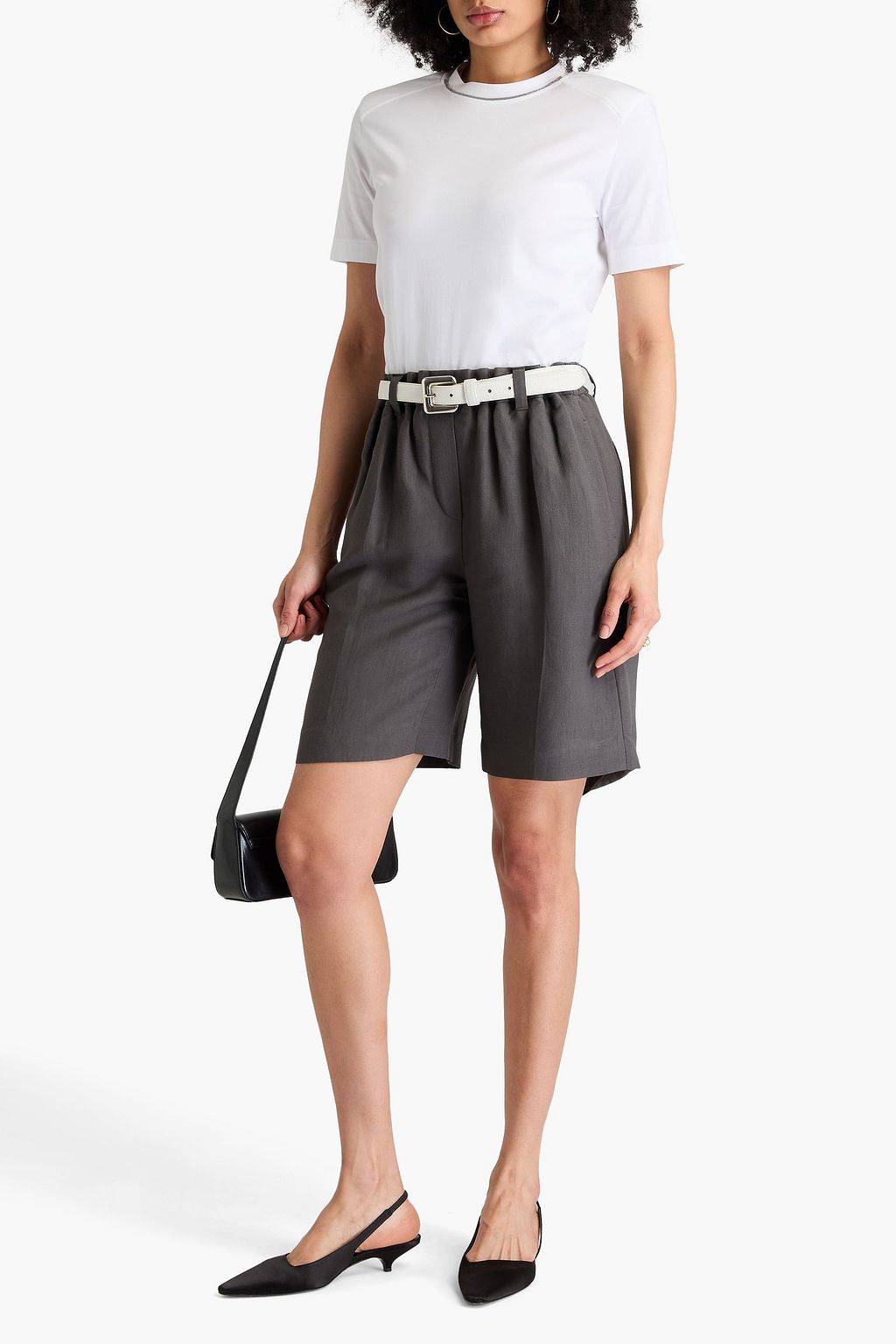 BRUNELLO CUCINELLI 우븐 쇼츠