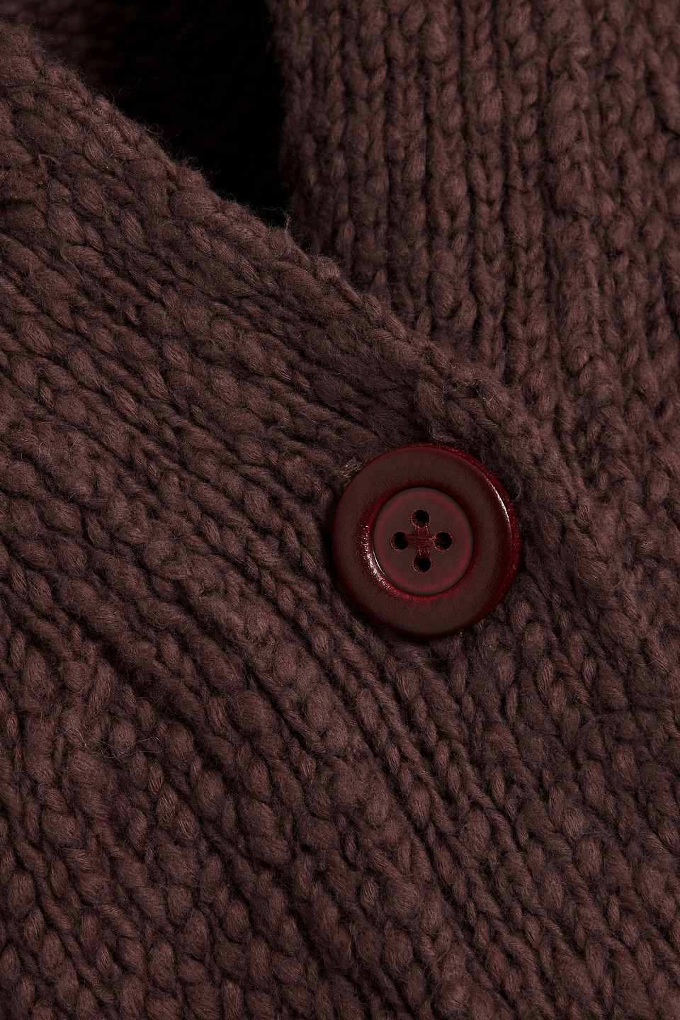 Cotton By Autumn Cashmere Cotton Cardigan In Brown