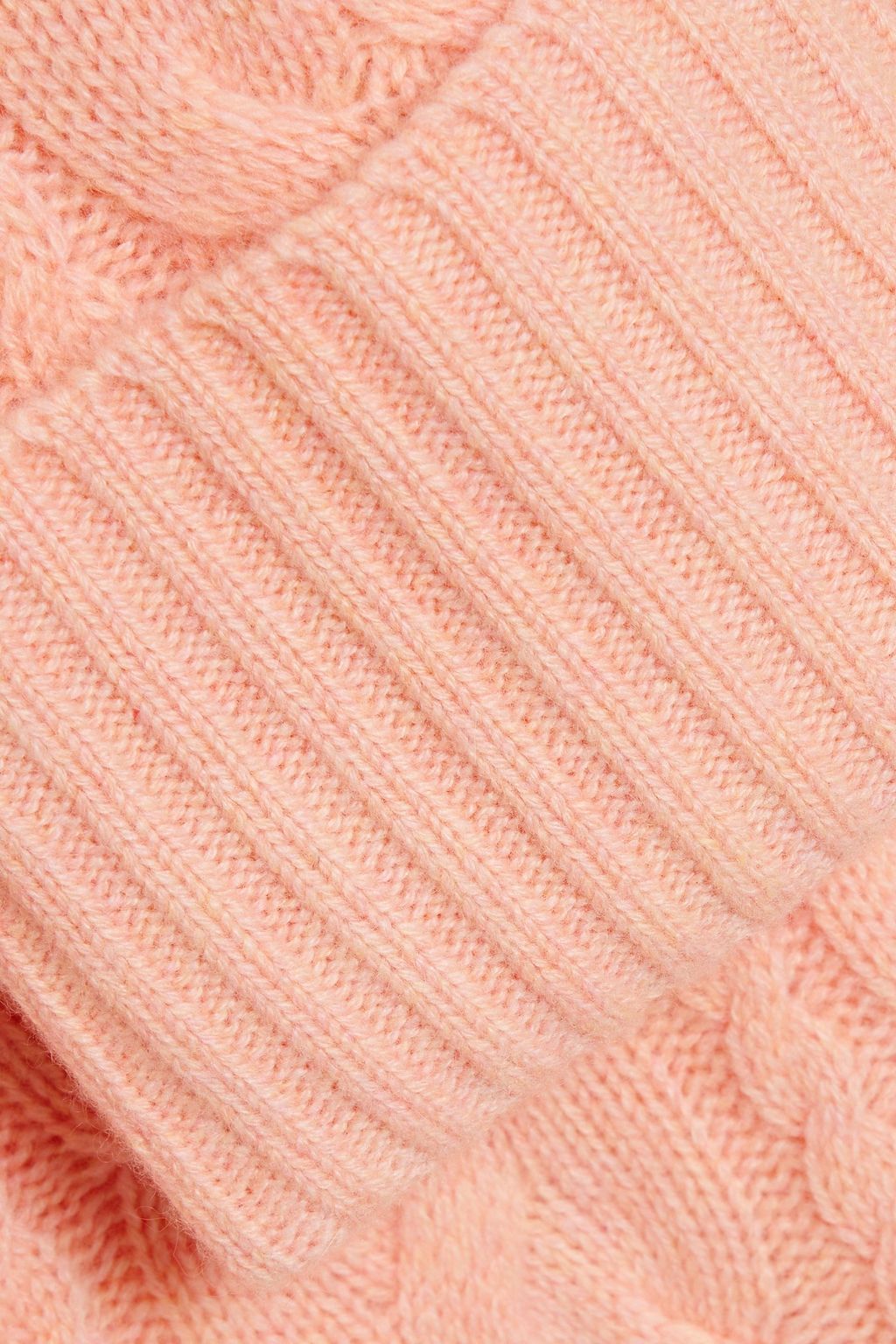 AUTUMN CASHMERE Cable-knit cashmere sweater